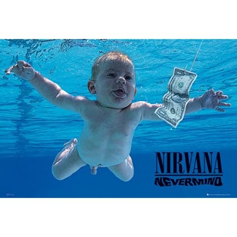 GB eye Nirvana Nevermind Poster Cover