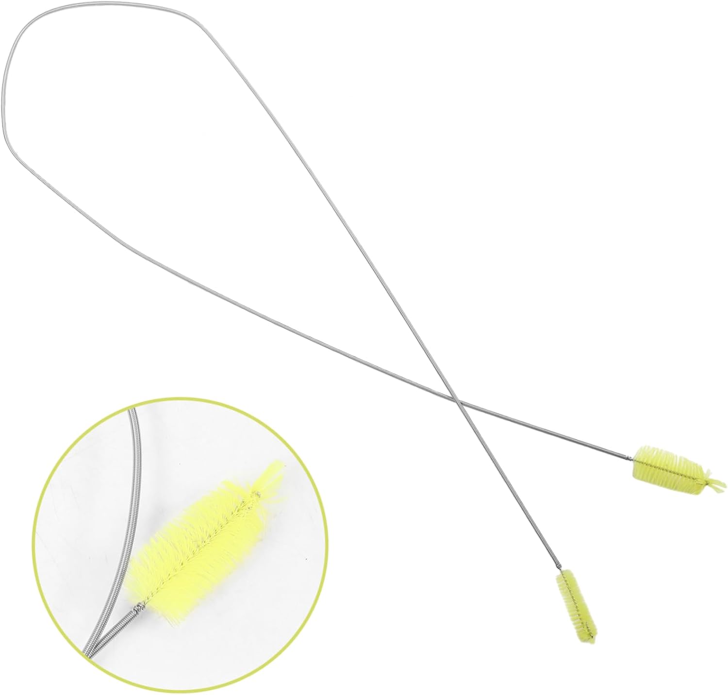 CHILDWEET Tank Cleaning Brush Multi-Functional Spring and Aquarium Hose Cleaner Tool for Easy Corner Access and Performance