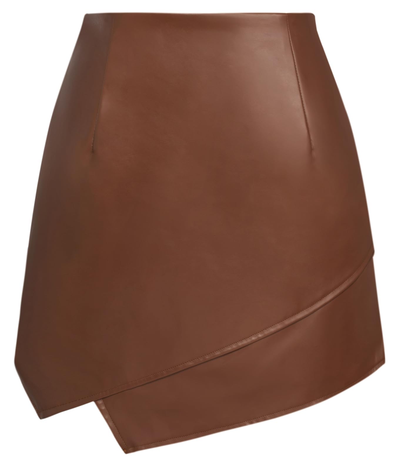 GRACE KARINSkirt Skorts for Women UK Ladies PU Leather Skirts High Elastic Waist Wrapped Dance Club Shorts