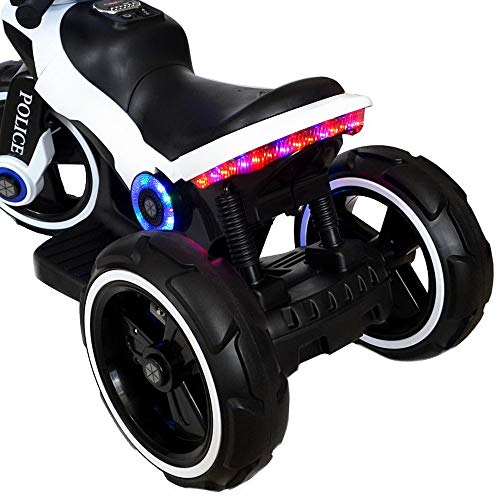 Baby-pur Elektrisches Kinderfahrzeug Kinder Motorrad Trike Elektrofahrzeug mit Licht und Sound - 7