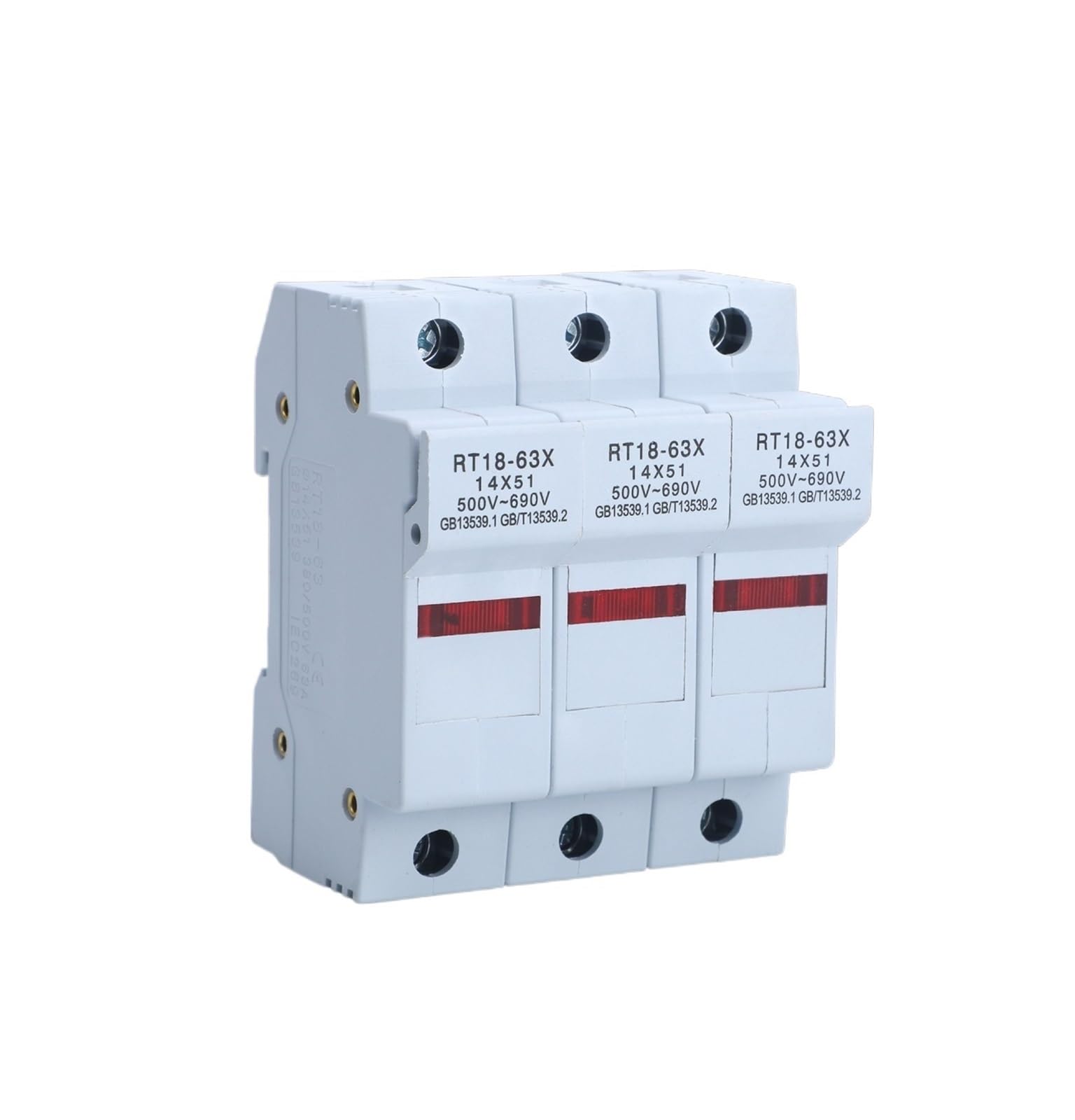 Base de fusible RT18-63X-3P stop surcharges électriques 500V 690V