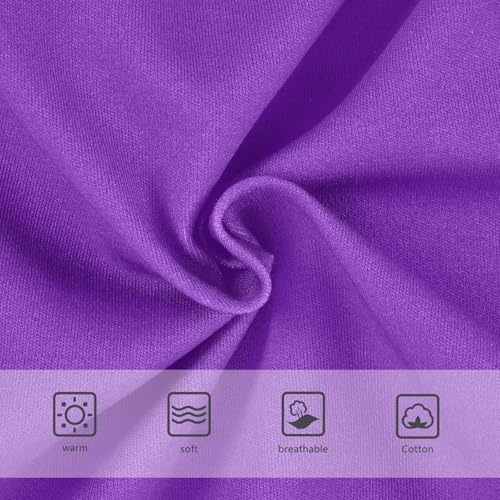 Joisal Toddlers Underwear Floral 2t Cotton Panties Little Girl Artistic Briefs Kids Undies Purple3