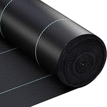 Doniks 6.5x330ft Driveway Fabric,3.5OZ Commercial Heavy Duty Weed Barrier Fabric, Garden Landscape Fabric,French Drain Fabric for Erosion Control,Landscape Fabric,Weed Barrier,Construction Projects