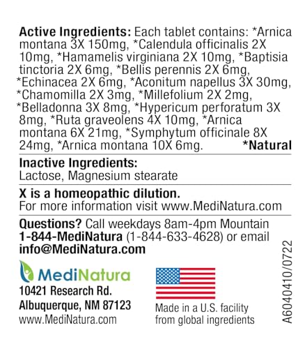 T-Relief Pet Pain Relief Arnica +12 Powerful Natural Medicines Help Ease Muscle Joint & Hip Pain Soreness Stiffness & Injuries Max Fast-Acting Soother for Dogs & Cats - 90 Tablets