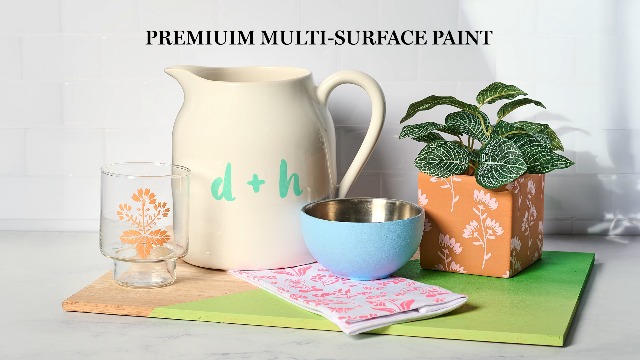 Kit D'outils De Peinture Décorative Martha Stewart - 8 Pièces (brosses, éponges, Peignes) - Occasion