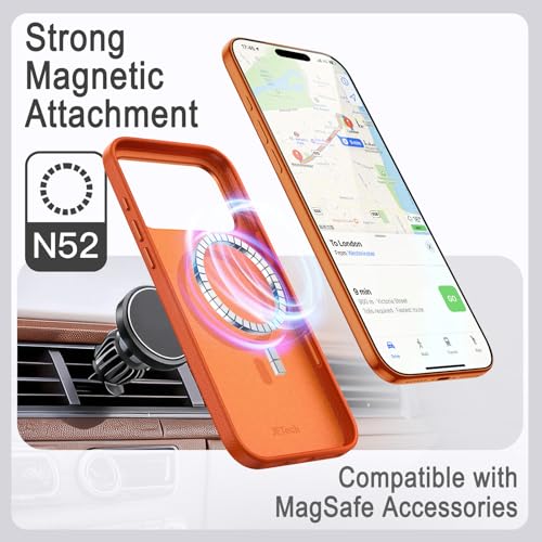 JETech Store JETech Vegan Leather Case for iPhone 17 Pro Max, Cosmic - Image 6