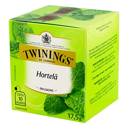 Twinings Chá De Hortelã Com 10 Saquinhos