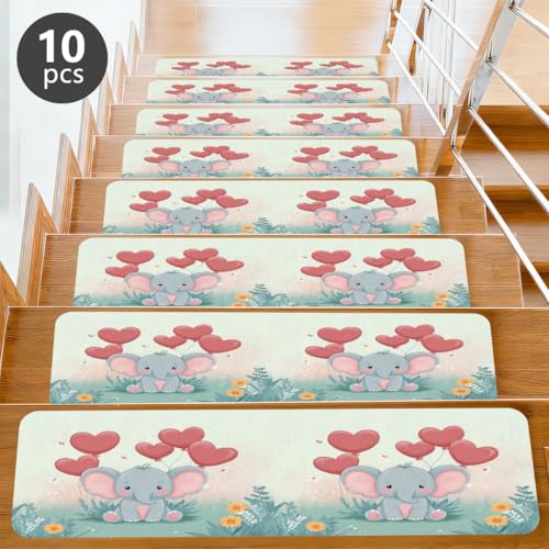 Evita resbalones en escaleras con las alfombrillas infantiles Mexpekil 6