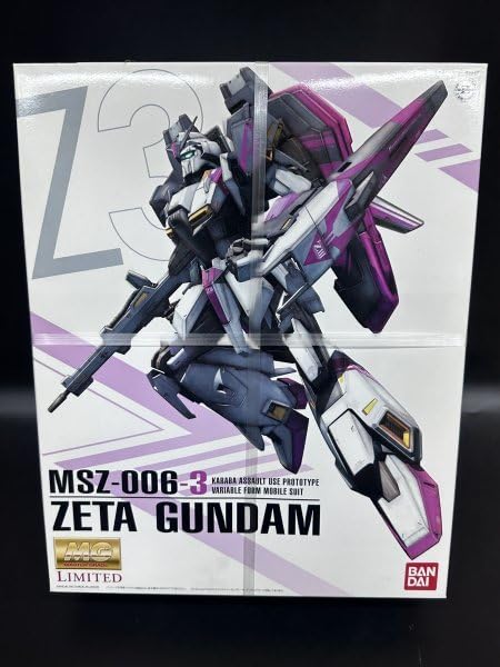 Amazon.co.jp: 1/100 MG LIMITED MSZ-006-3 ゼータ 3号機 EVOLVE 機動 