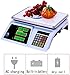 LEIXIUSM Electronic Scales 30kg Capacity High Precision Digital Electronic Scale Multifunction Industrial Scales with Tare Zero Function(B)