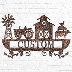 Personalized Farm Metal Sign Farm Sign Personalized Farmhouse Sign Custom Farm Decor Custom Farmhouse Decor Metal Farm Sign Farm House Decor Personalized Farm Metal Sign Farm Sign Personalized Farmhouse Sign Custom Farm Decor Custom Farmhouse Decor Metal Farm Sign Farm House Decor