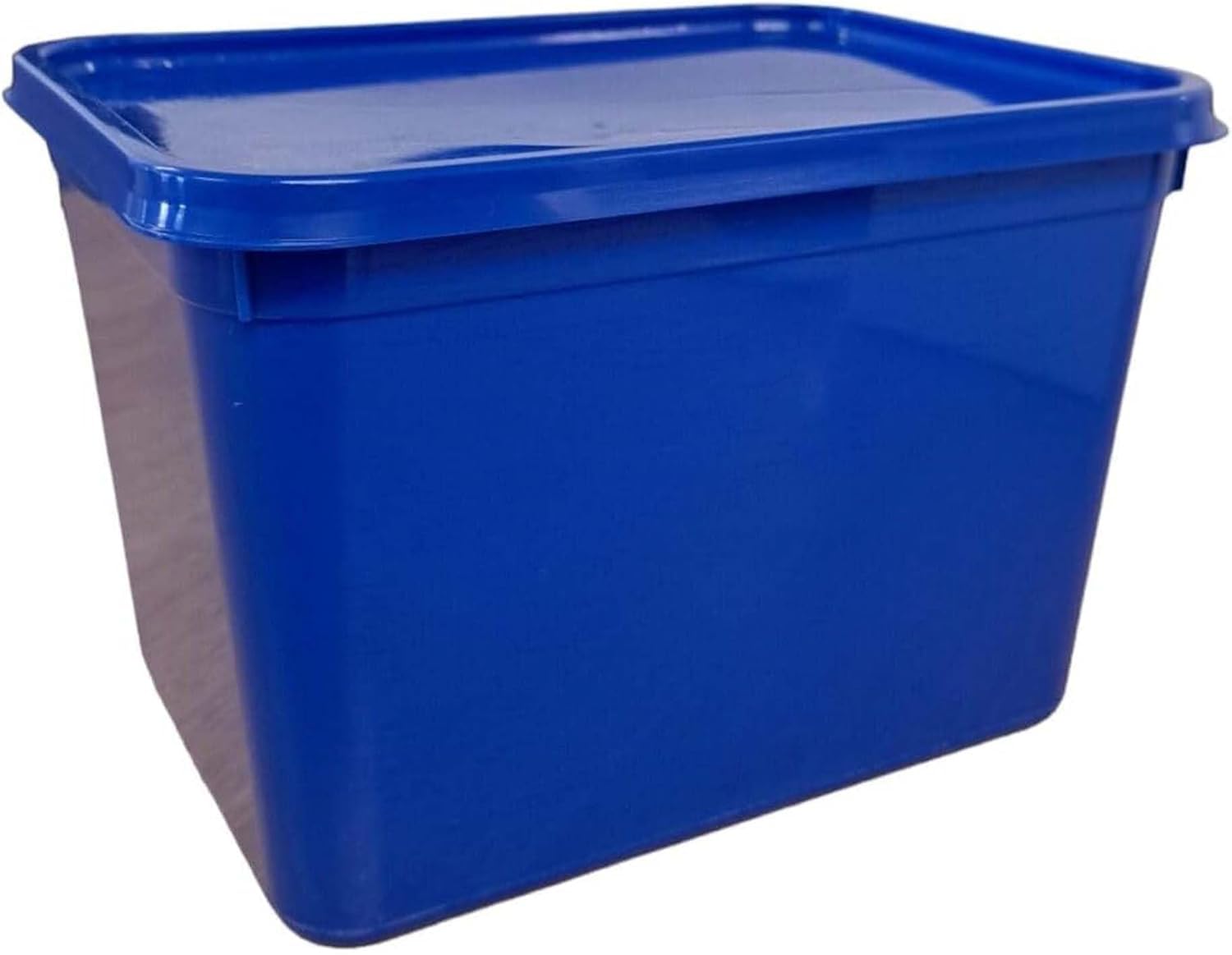 We Can Source It Ltd Blue Colour Coded Ice Cream Containers & Lids-Food Storage For Kitchen (50, 4 Litres)