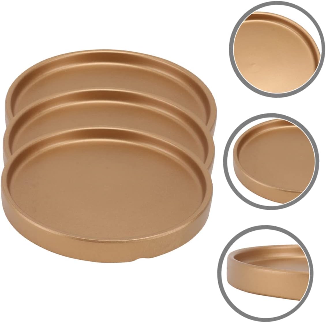 POPETPOP Bonsai Round Water Tray Flower Pot Drip Tray Plant Pot Saucer Plant Base Decor