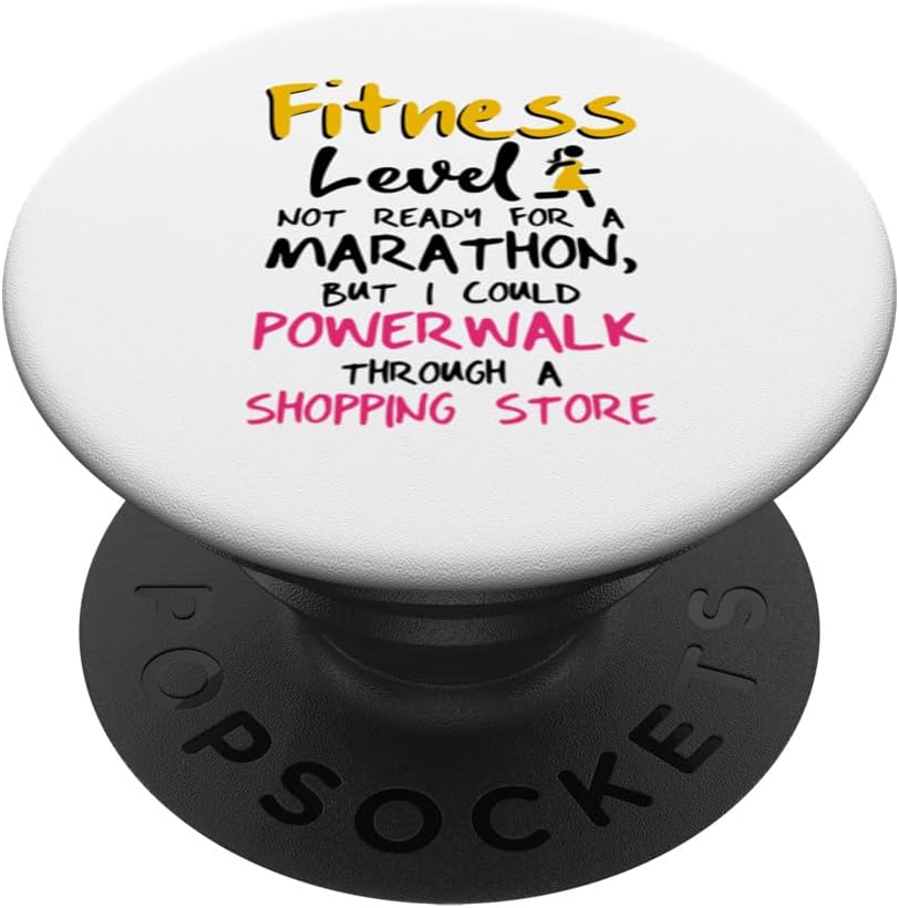 Fitness Marathon Shopping Store - Pump Covers Fitness PopSockets Standard PopGrip