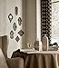 IMAX 52977-7 Loletta Victorian Inspired Mirrors-Set of 7, Silver