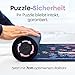 Puzzlup Puzzlematte bis 1500 Teile - 66 x 120 cm - Premium Puzzle Rolle für 500, 1000 und 1500 Teile - In Sekunden zusammenrollen - Puzzle Matte Rolle mit Öko-Verpackung