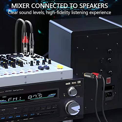 Dual Female Xlr To Rca Cable 50Ft,Belipro Heavy Duty 2 Xlr Female To 2 Rca Male Hifi Stereo Audio Connection Cable.…… #TOP5