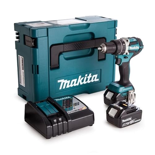 Perceuse à percussion 18V LXT 2x3.0 Ah en MAKPAC MAKITA DHP484RFJ - vue 2