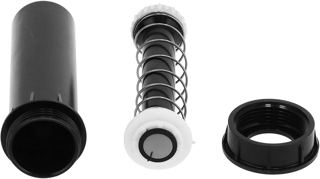 G1 / 2 Buried Sprinkler Head 5 Pack | Auto - Maintaining Telescopic Pop - Up Nozzle for Lawn/Yard/Garden Irrigation | Full Circle & Adjustable Angle Spray