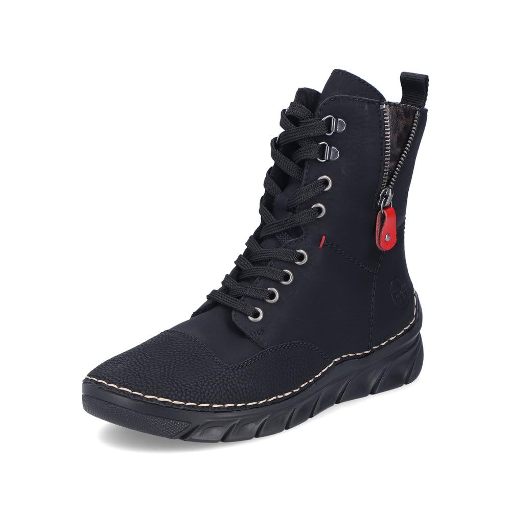 Rieker Women's Classic Ankle Boots 55014, Women's Ankle Boots, Black 00, 3.5 UK