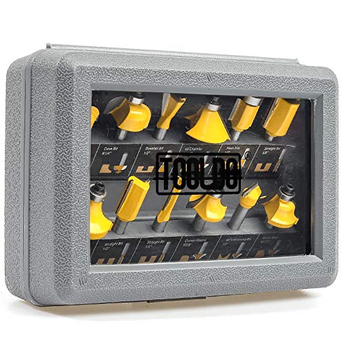 Tooldo Router Bit set 24 Pcs, 1/4 inch Shank, Pr in Pakistan