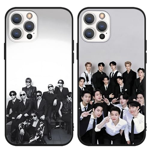 Cover Per Xiaomi 13T/13T Pro 5G, 2 Pezzi, Custodia TPU Morbida Con Design Stray Kids SKZOO, Antiurto, Per Fan Kpop
