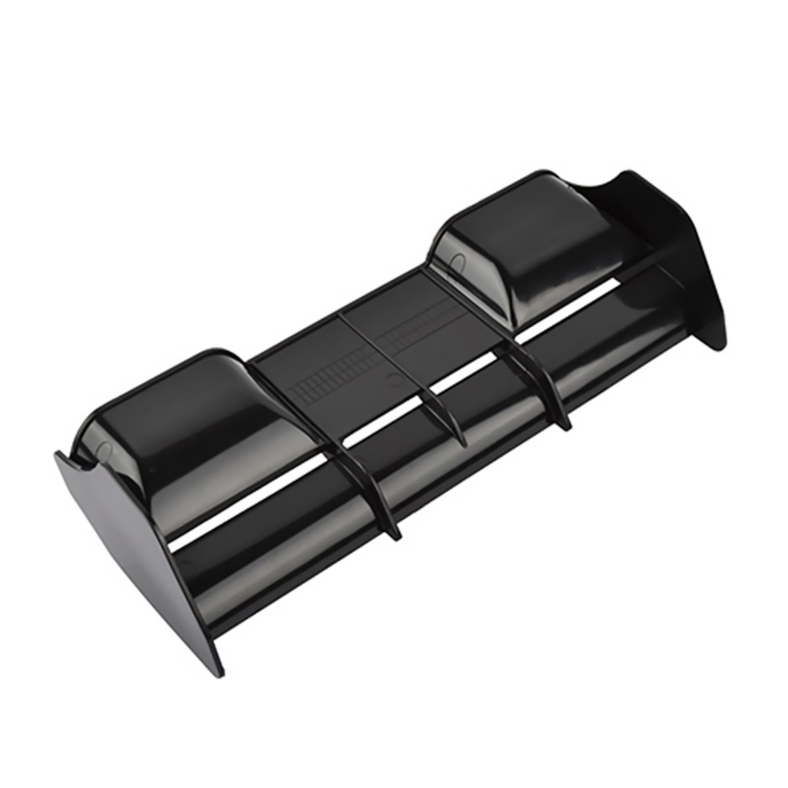 RC Car Rear Wing Decoration Plastic Tail Wing for 1/8 RC Off-Road Buggy, Black Accessory