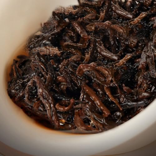 Thé Pu'er Fermenté Vieilli d'Exception Brique Dorée du Yunnan - 6