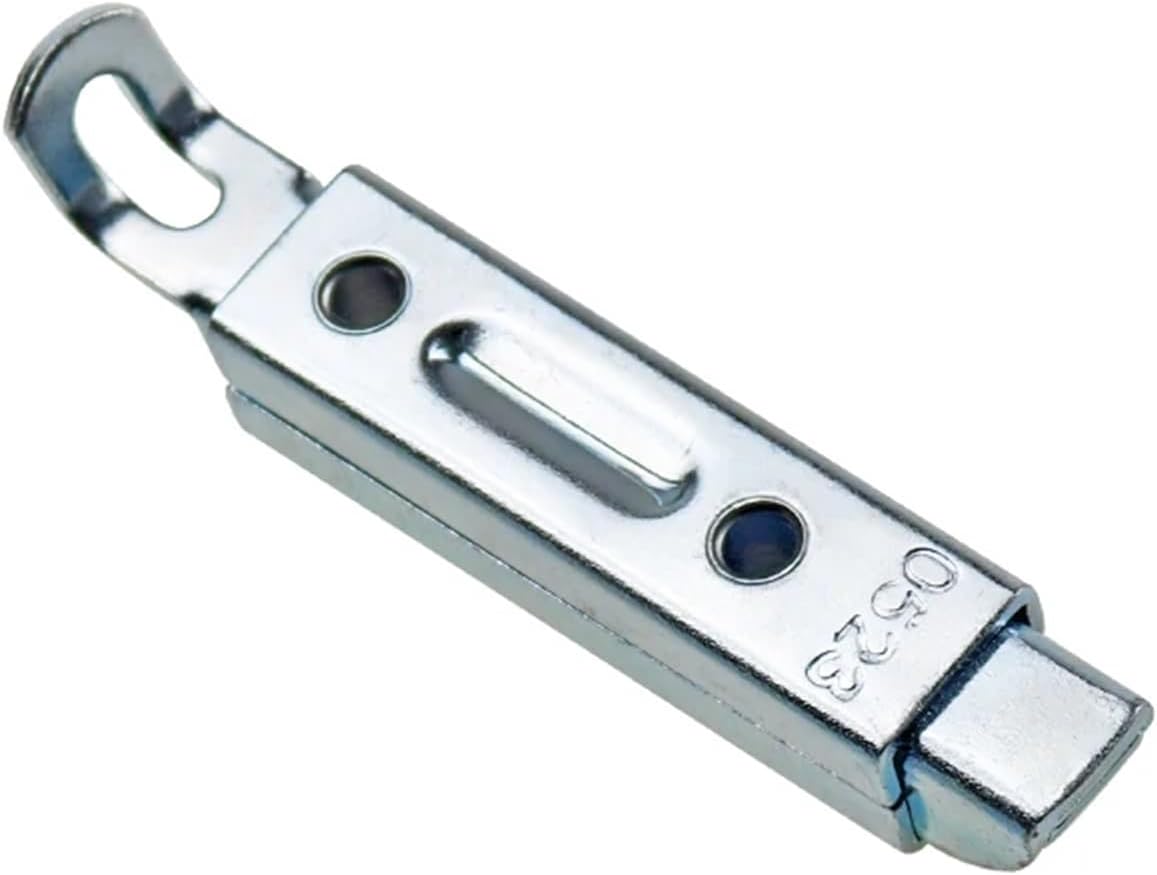 Stainless Steel Or Iron Galvanizing Spring Door Lock Bolt Industrial Cabinet Latch 1Pcs(Iron Blue Zinc)