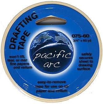 Pacific Arc Drafting Tape 3/4 in. x 60 yd. roll [Pack of 6 ]