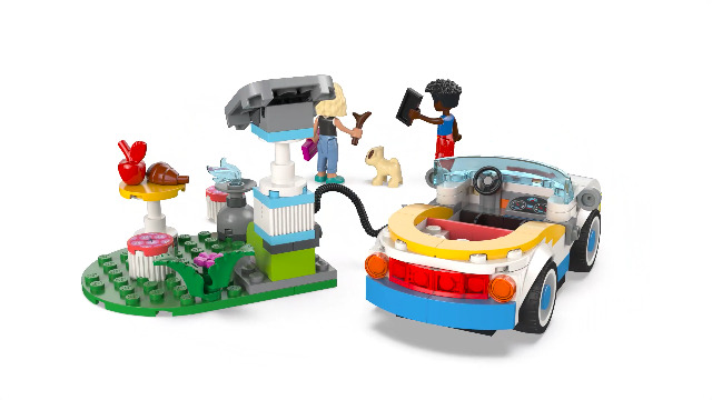 Amazon.co.jp: レゴ(LEGO) フレンズ 電気自動車と充電ステーション