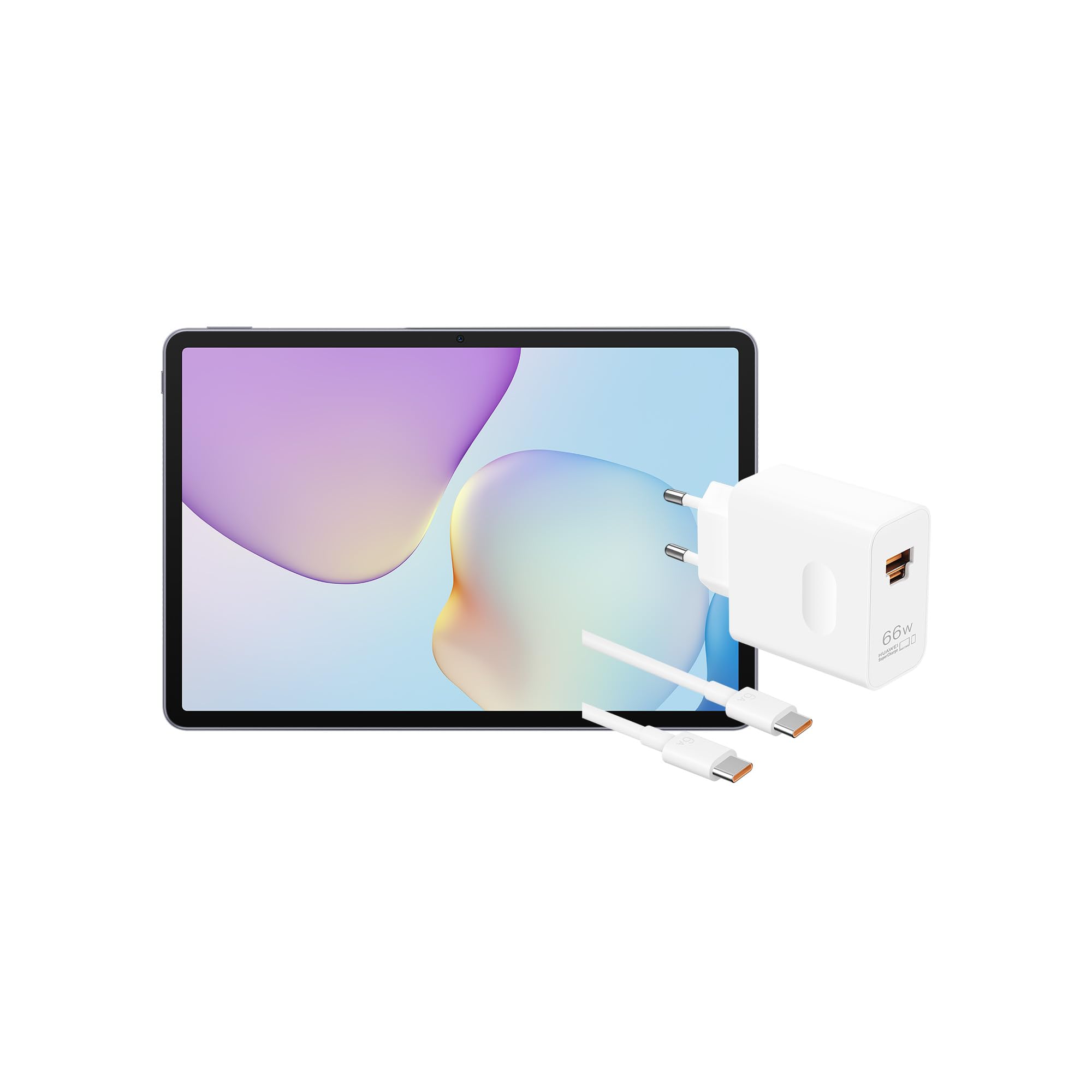 Huawei MatePad 11.5 2025 Tablet, 8+128GB, mit Huawei Superpower Netzladegerät (max. 66W), 2.5K 120Hz, 10.100 mAh Akku, Bis zu 14 Stunden Videowiedergabe, Vierfach-Lautsprecher, Wi-Fi 6, Gaming, Grau