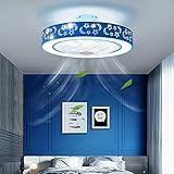 Velocidad ajustable y motor silencioso: la luz del ventilador tiene velocidad del viento ajustable, 3 opciones de velocidad del viento diferentes (velocidad baja / velocidad media / velocidad alta). Se puede configurar mediante control remoto inteligente. El diseño del suministro de aire circulante hace que el aire circundante circule bien y mantiene el aire fresco