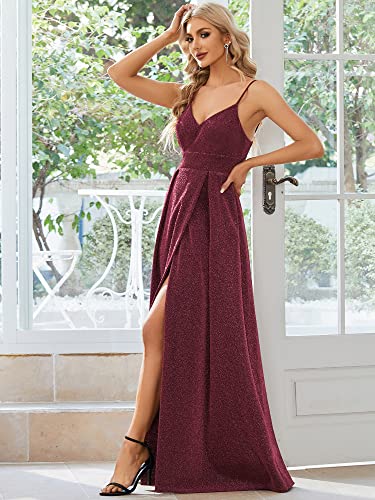 Ever-Pretty-Vestido-de-Gala-A-linea-Escote-en-V-sin-Respaldo-Corte-Imperio-Abertura-sin-Hombros-Elegantes-Burdeos-40