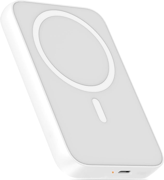 Inalámbrico Power Bank, Magnético Batería Externa 10000mAh para iPhone, 20W Portátil Carga Rápida Wireless Externo Baterías, Powerbank con iPhone 16 15 14 13 12 Pro MAX Plus Series Galaxy Android