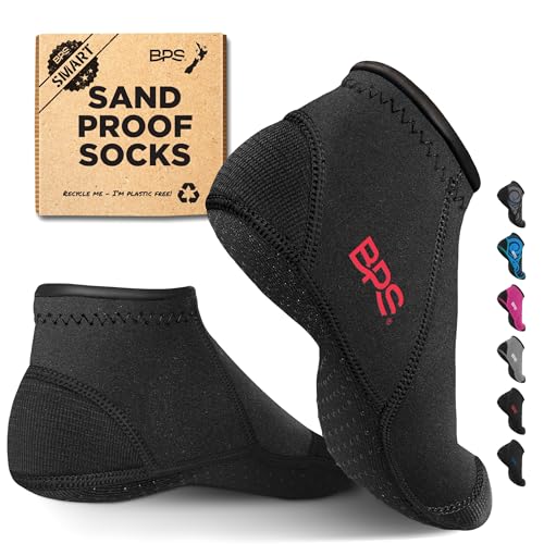 Image of BPS 'Aqua Series' 3mm Neoprene Water Socks for Sand, Beach, Soccer, Volleyball, Wetsuit Booties