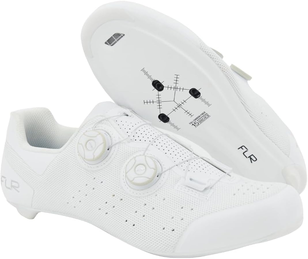 Amazon.co.jp: [FLR] サイクリングシューズ FNT-9 ピュアホワイト 23.0