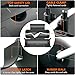 RESTMO Outdoor IP44 Waterproof Electrical Box, Weatherproof Extension Cord Cover, Safety Seal Enclosure to Protect Power Connections, Holiday Light Decorations, Power Tools, Fountains, Gray