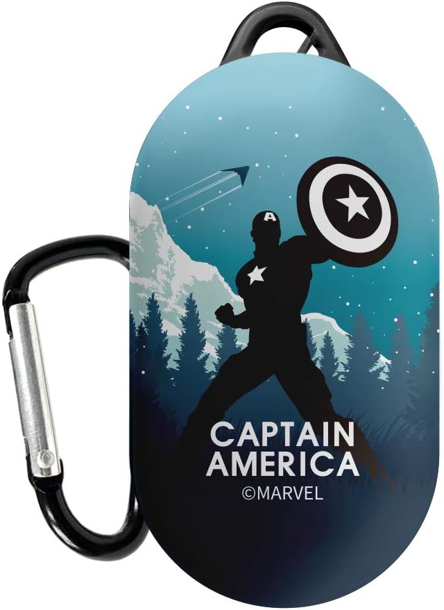 Marvel Captain America Galaxy Buds Case Full Body Cote dIvoire - Main Image
