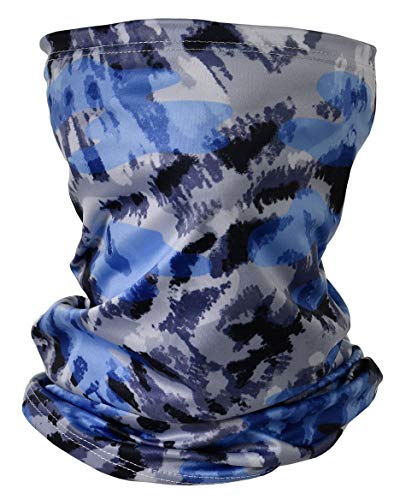 iscream Child's Tie Dye & Camo Gaiter Face Cover for Allergies, Dust and Outdoor Activity
