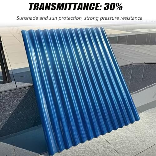 Paneles de tec para techos de 90 cm que evitan filtraciones de agua en cobertizos 3