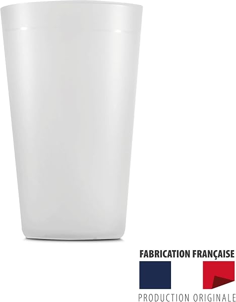 HA MARKET Pack of 50 Durable and Reusable Clear Cups - Capacity 30cl - Rigid Polypropylene Plastic - Ideal for Birthdays, Cocktails, Weddings and Parties in use