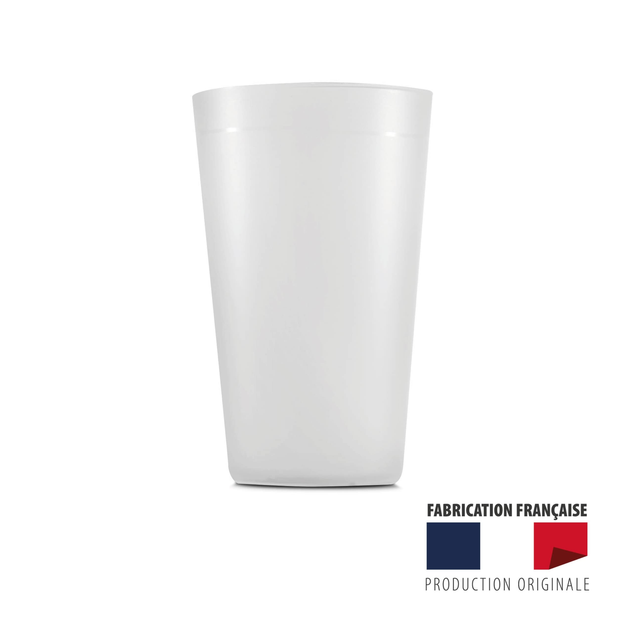 HA MARKET Pack of 50 Durable and Reusable Clear Cups - Capacity 30cl - Rigid Polypropylene Plastic - Ideal for Birthdays, Cocktails, Weddings and Parties in use