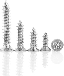 Dxeain DXEAIN Edelstahl Kreuzschlitzschrauben 10 Stück