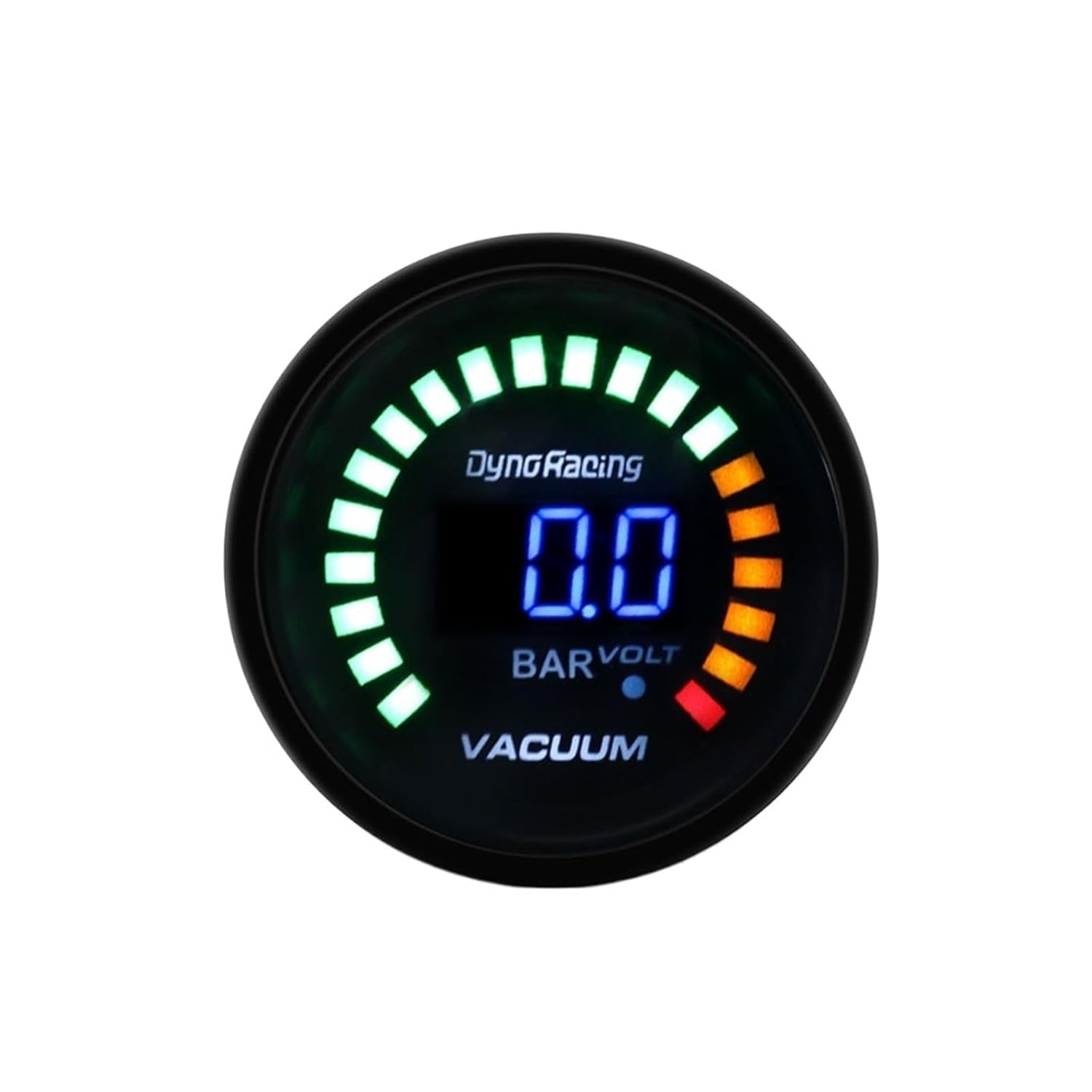 2 Inch 52mm LEDs Digital Car Vacuum Gauge -1-0 Bar Racing Analog Car Meter BX101452