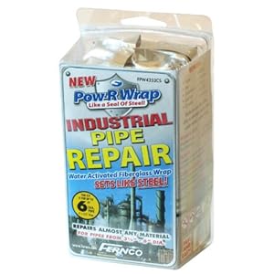 Fernco Pow-R Wrap Plumbing Pipe Leak Repair 4-in. x 252-in.