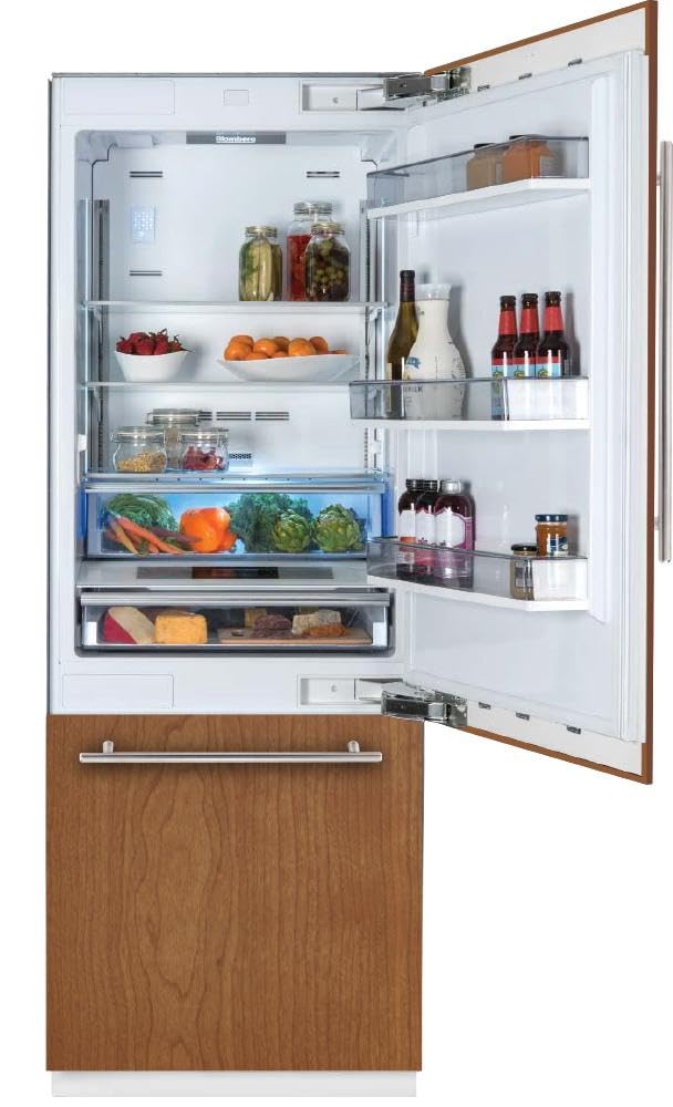 Blomberg BRFB1900FBI 30 Inch Counter Depth Refrigerator with 16.4 cu. ft. Total Capacity, 4.8 cu. ft. Freezer Capacity on Fridge.com