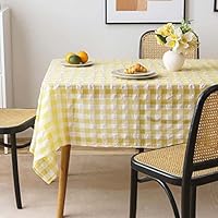 D北欧ヴィンテージ丁寧なニードルワークが施されたテーブルクロス（柔らかな淡黄色） D北欧ヴィンテージ丁寧なニードルワークが施されたテーブル