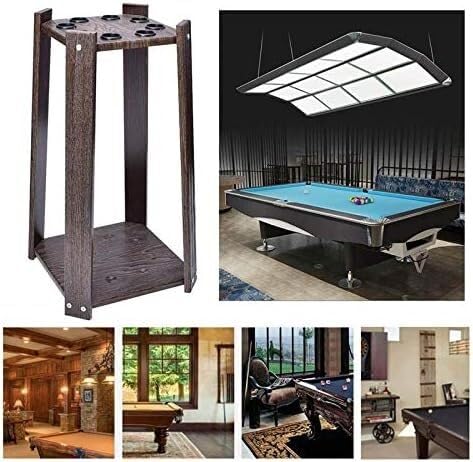 Support de queue de billard en bois massif meuble de sol pour rack de billard