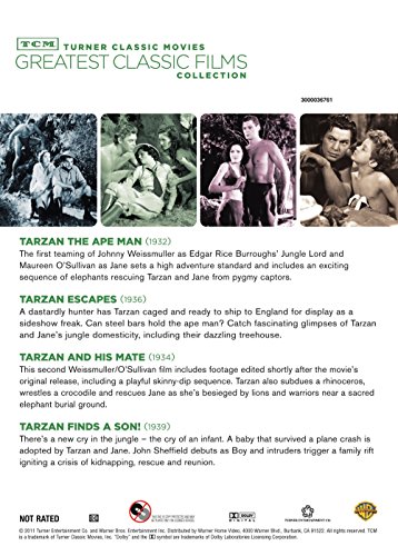 Greatest classic Films Collection: Tarzan - Volume one (Tarzan the Ape Man / Tarzan Escapes / Tarzan Finds a Son! / Tarzan and His Mate)